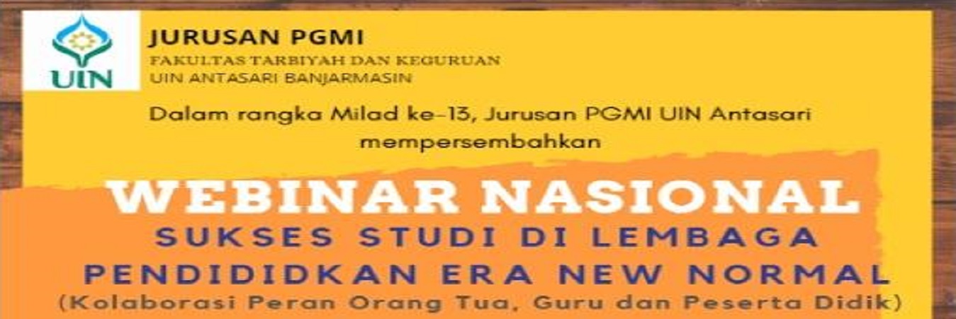 Gelar Webinar Nasional dalam Rangka Milad ke-13 Prodi PGMI